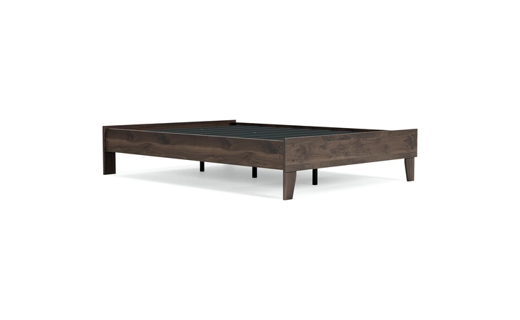 Calverson FULL PLATFORM BED ASHLEY Mocha EB3660-112