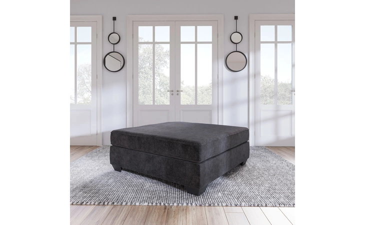 Lavernett OVERSIZED ACCENT OTTOMAN ASHLEY Charcoal 5960308