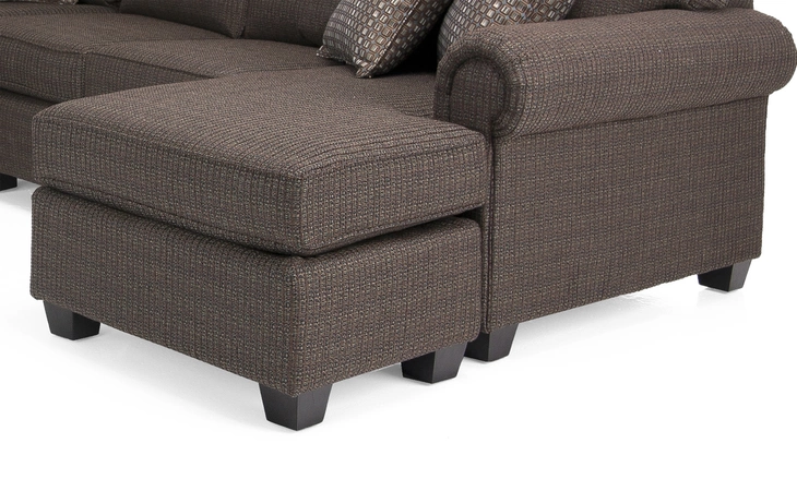 2581 2576 2581 OTTOMAN WITH CHAISE SEAT CUSHION PILLOWS=0