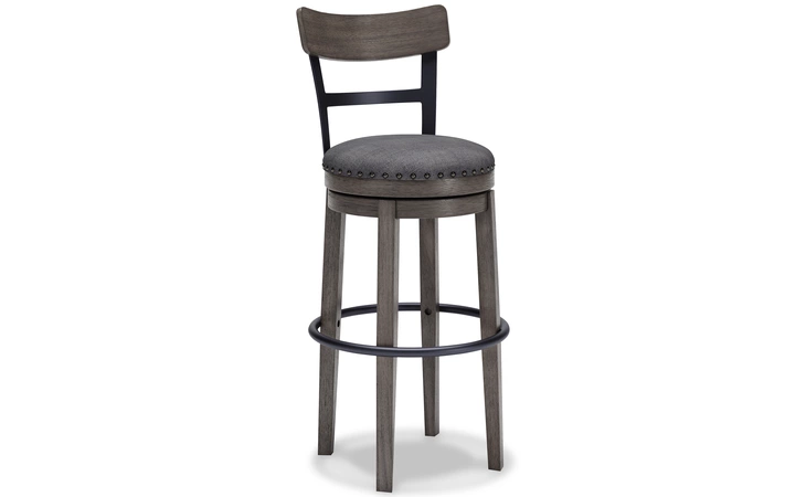 TALL UPH SWIVEL BARSTOOL(1/CN) ASHLEY Caitbrook Gray D388-230