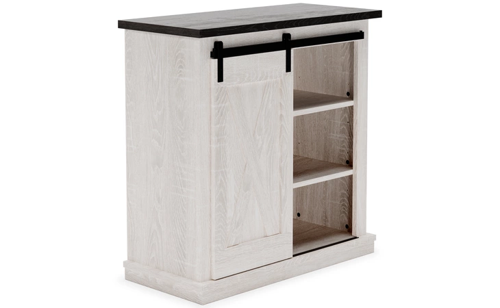 Dorrinson ACCENT CABINET ASHLEY Antique White A4000358