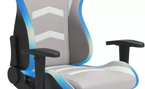 HOME OFFICE SWIVEL DESK CHAIR ASHLEY Lynxtyn Two-tone H400-08A