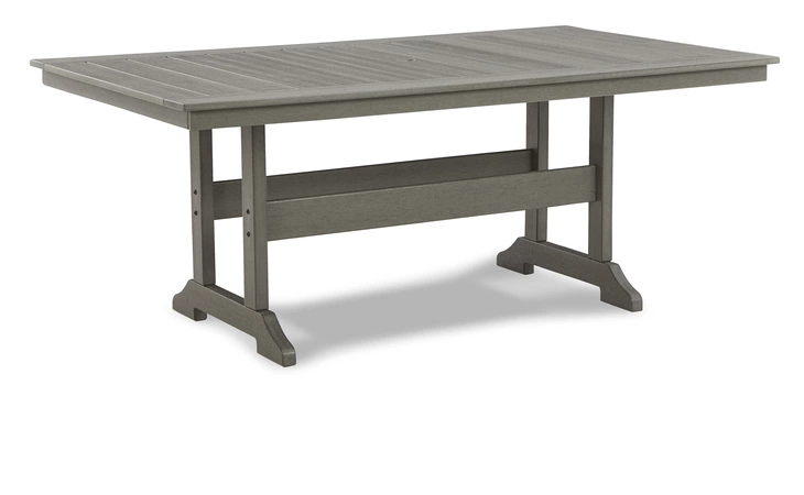 P802-625 Visola RECT DINING TABLE W/UMB OPT