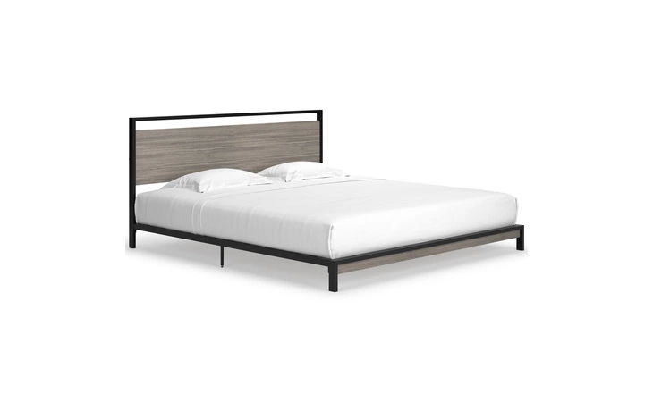 Dontally KING PLATFORM BED ASHLEY King Platform Bed B024-82