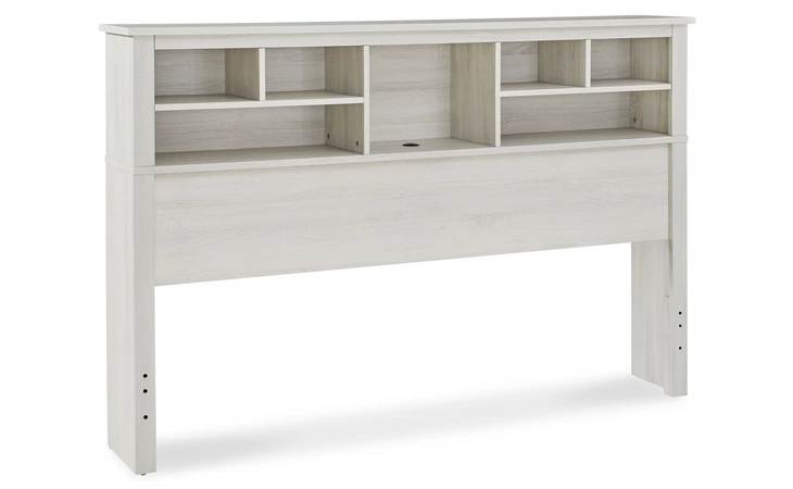 Dorrinson QUEEN STORAGE HEADBOARD ASHLEY White B067-65