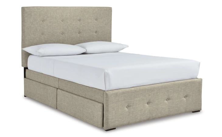 Gladdinson FULL UPH STORAGE BED ASHLEY Gray B092-87