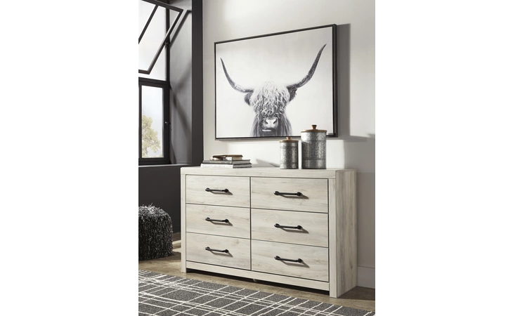 Cambeck SIX DRAWER DRESSER/CAMBECK ASHLEY Whitewash B192-31