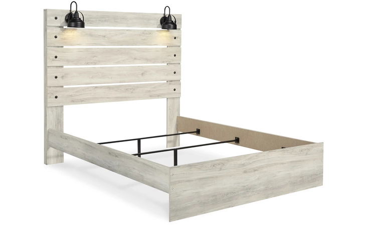 Cambeck QUEEN PANEL FOOTBOARD/CAMBECK ASHLEY Whitewash B192-54