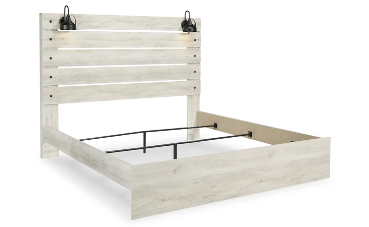 Cambeck KING PANEL FOOTBOARD/CAMBECK ASHLEY Whitewash B192-56