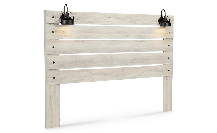 Cambeck KING PANEL HEADBOARD/CAMBECK ASHLEY Whitewash B192-58