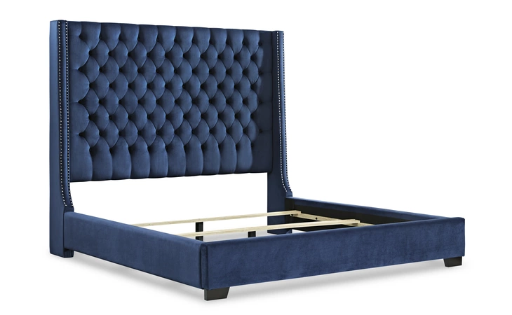 Coralayne KING/CAL KING UPH HEADBOARD ASHLEY Silver B650-178