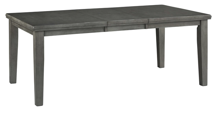 D589-35 Hallanden RECT DRM BUTTERFLY EXT TABLE