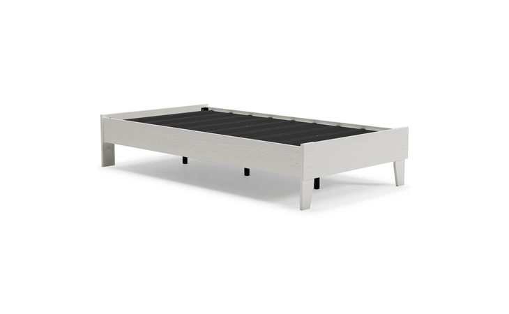 Vaibryn TWIN PLATFORM BED ASHLEY White EB1428-111