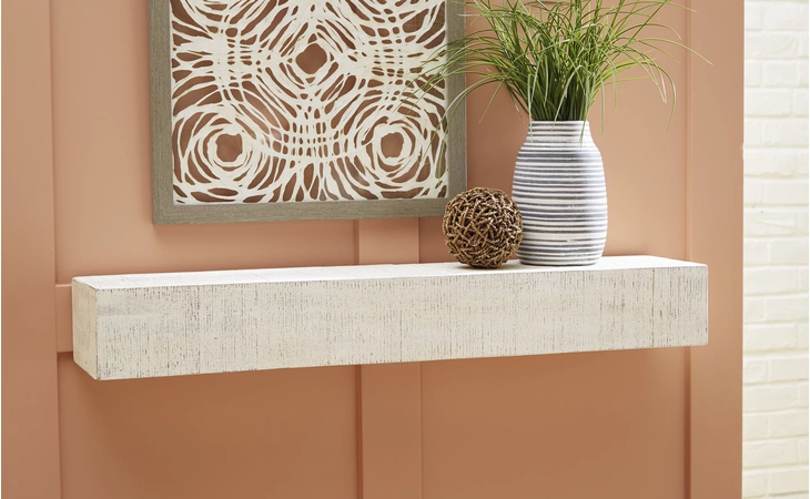 Cadmon WALL SHELF ASHLEY Antique White A8010259