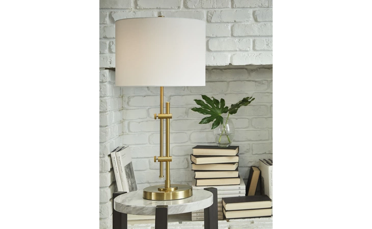 Baronvale METAL TABLE LAMP (1/CN) ASHLEY Metal Table Lamp (1/CN) L206054