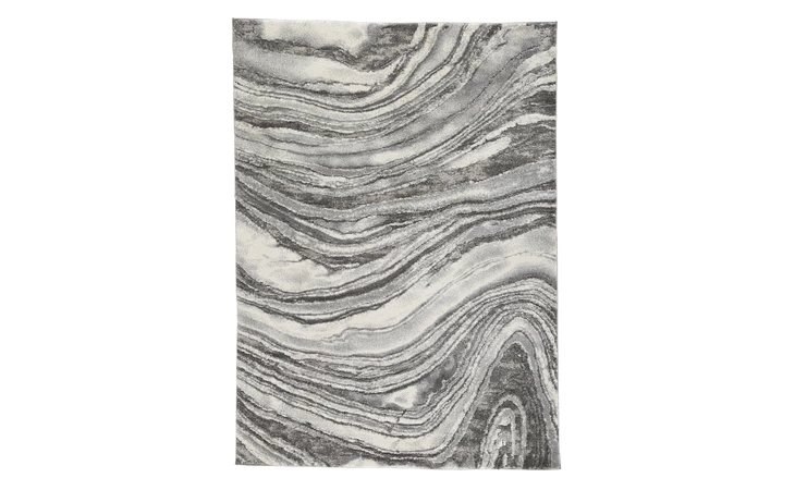 Wysdale MEDIUM RUG ASHLEY Ivory/Gray R404902