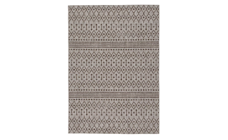 Dubot MEDIUM RUG ASHLEY Tan/Brown/White R405012