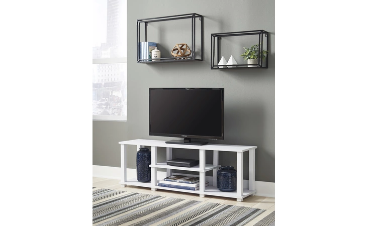 Baraga TV STAND ASHLEY White W410-10