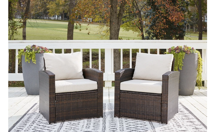 East Brook LOUNGE CHAIR W/CUSHION (2/CN) ASHLEY Lounge Chair w/Cushion (2/CN) P351-820