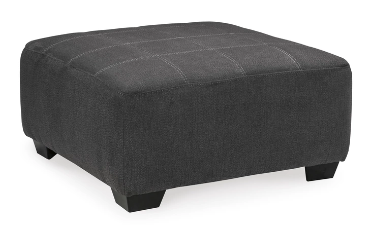 Ambee OVERSIZED ACCENT OTTOMAN ASHLEY Slate 2862008
