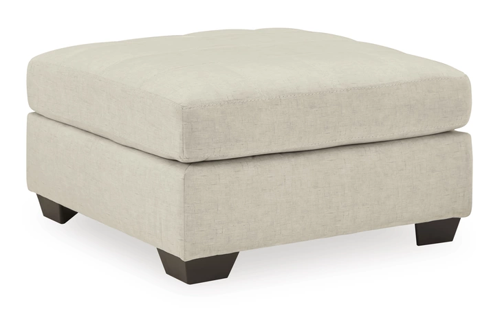 Falkirk OVERSIZED ACCENT OTTOMAN ASHLEY Parchment 8080608