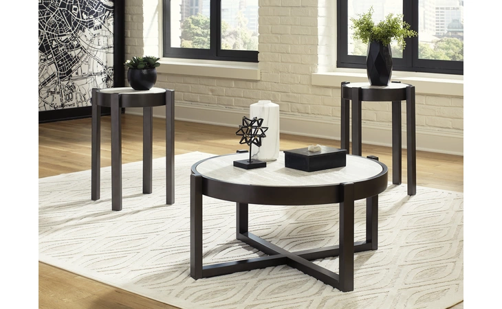 Lannoli OCCASIONAL TABLE SET (3/CN) ASHLEY Occasional Table Set (3/CN) T195-13