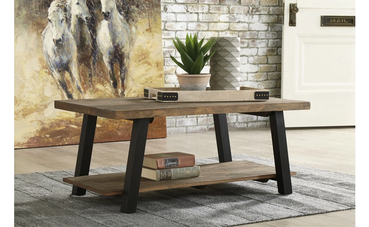 Chanzen RECTANGULAR COFFEE TABLE ASHLEY Rectangular Cocktail Table T282-1