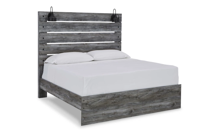 Baystorm QUEEN PANEL RAILS ASHLEY Gray B221-96