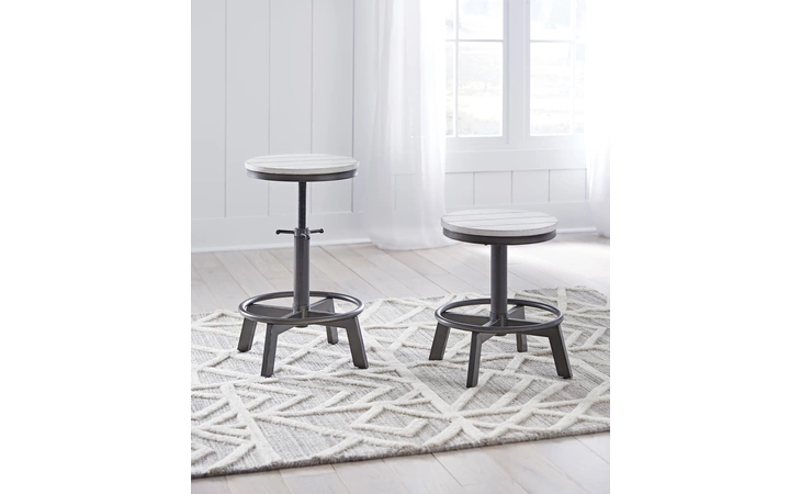 Torjin SWIVEL STOOL (2/CN) ASHLEY Multi D440-224