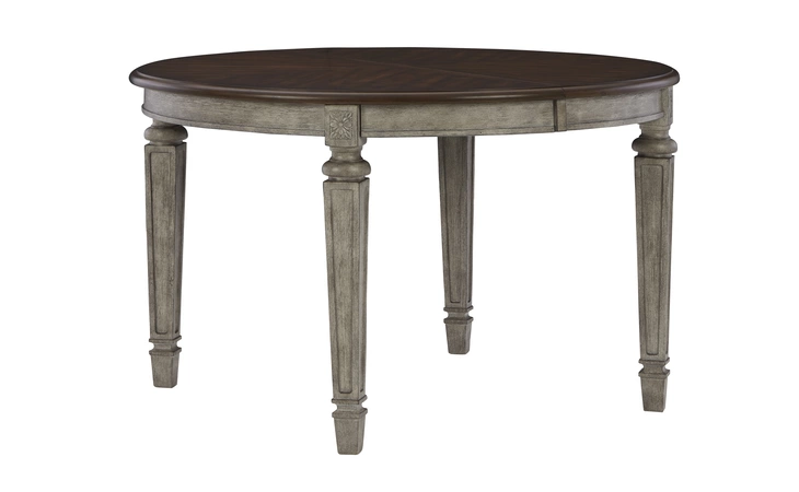 D751-35 Lodenbay OVAL DINING ROOM EXT TABLE