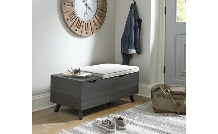 Yarlow STORAGE BENCH ASHLEY Gray A3000321