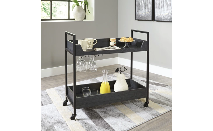 Yarlow BAR CART ASHLEY Black/Gray A4000392