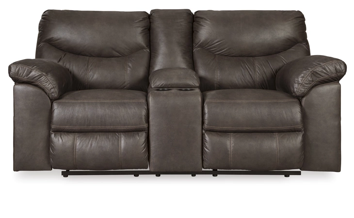 Boxberg DBL REC LOVESEAT W/CONSOLE ASHLEY Teak 3380394C