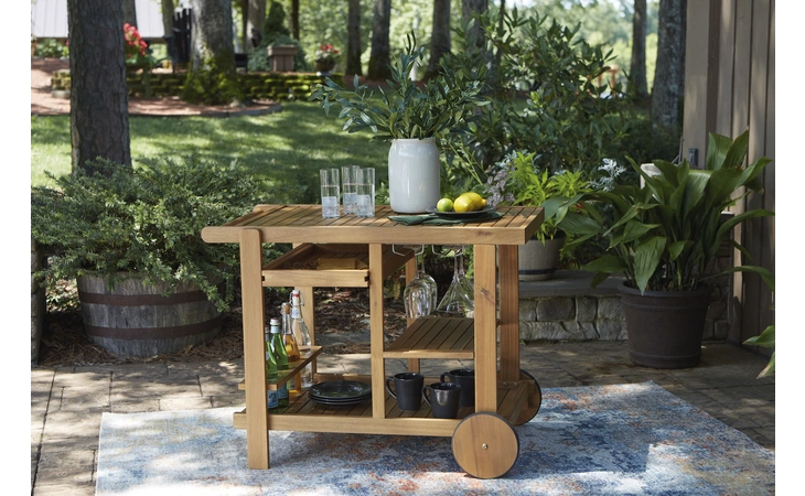 P030-660 Kailani SERVING CART