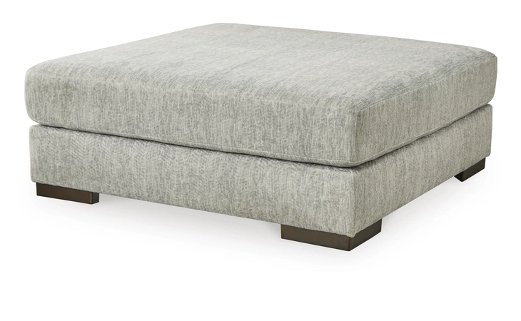 Regent Park OVERSIZED ACCENT OTTOMAN ASHLEY Pewter 1440408