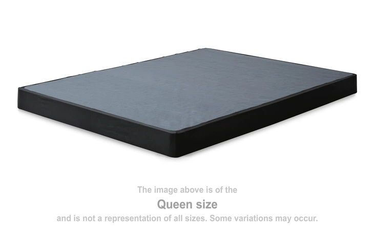 Low Profile KING FOUNDATION ASHLEY Black M78X42