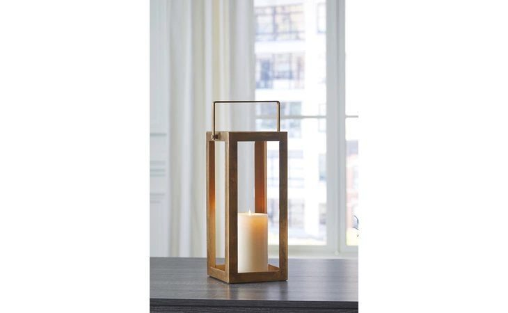 Briana LANTERN ASHLEY Antique Brass Finish A2000528