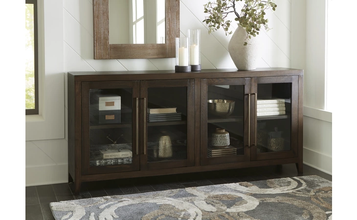 Balintmore ACCENT CABINET ASHLEY Dark Brown A4000400