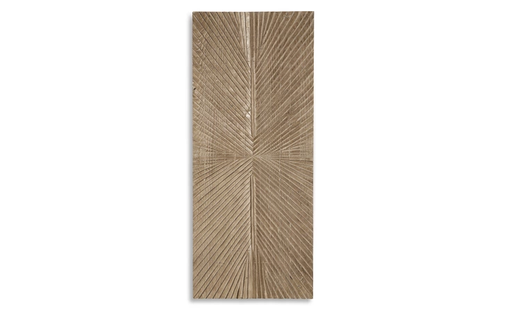 Lenora WALL DECOR ASHLEY Distressed Brown A8010280