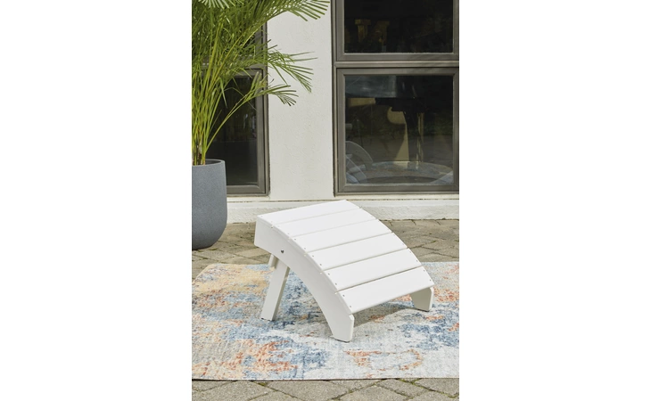 Sundown Treasure OTTOMAN ASHLEY White P011-813