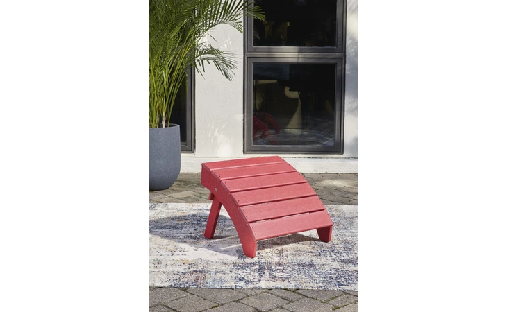 Sundown Treasure OTTOMAN ASHLEY Red P013-813