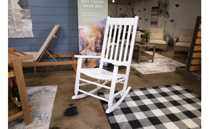 P166-828 Teagan - Multi ROCKING CHAIR/TEAGAN/WHITE