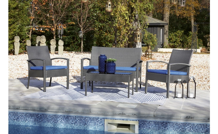 Alina LOVE/CHAIRS/TABLE SET (4/CN) ASHLEY Love/Chairs/Table Set (4/CN) P328-080
