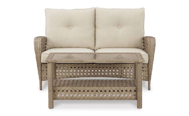 Braylee LOVESEAT W/TABLE (2/CN) ASHLEY Loveseat w/Table (2/CN) P345-035