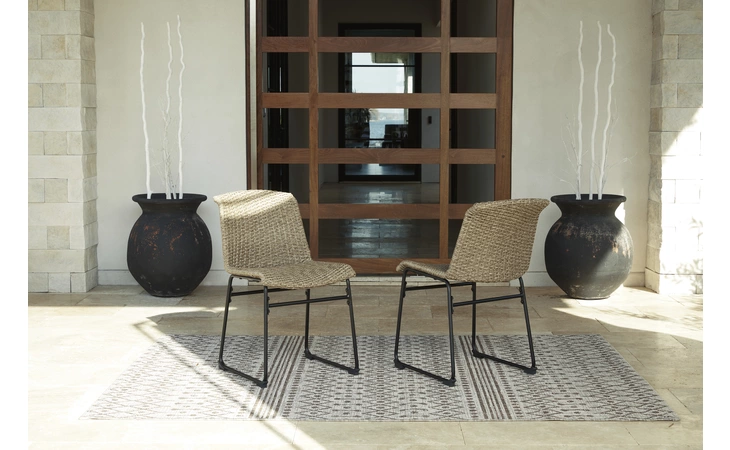 Amaris CHAIR (2/CN) ASHLEY Brown/Black P369-601