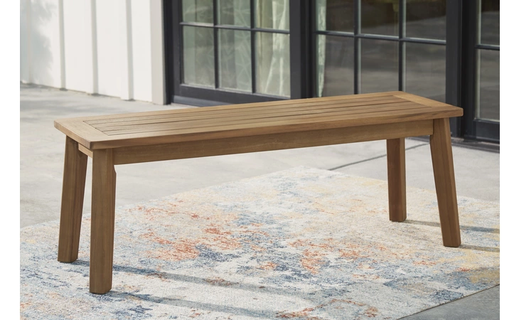 Janiyah BENCH ASHLEY Light Brown P407-600