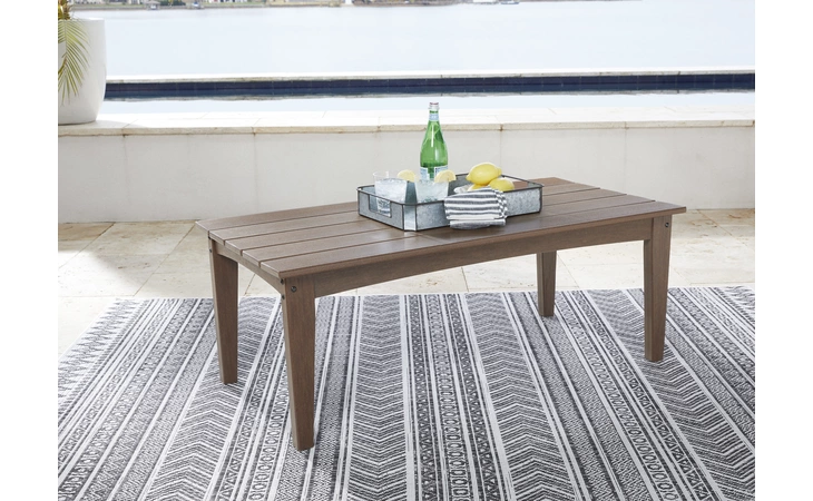 Emmeline RECTANGULAR COFFEE TABLE ASHLEY Brown P420-701
