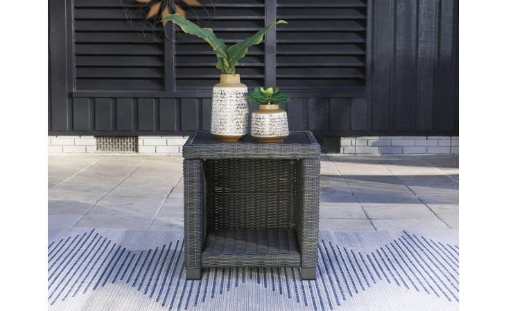 Elite Park SQUARE END TABLE ASHLEY Gray P518-702