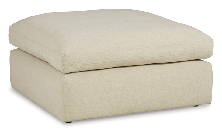 Elyza OVERSIZED ACCENT OTTOMAN ASHLEY Linen 1000608