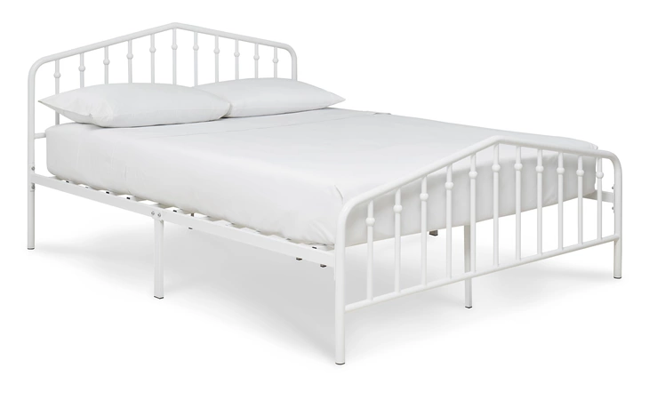 Trentlore QUEEN METAL HDBD/FTBD/RAILS ASHLEY Black/White B076-681